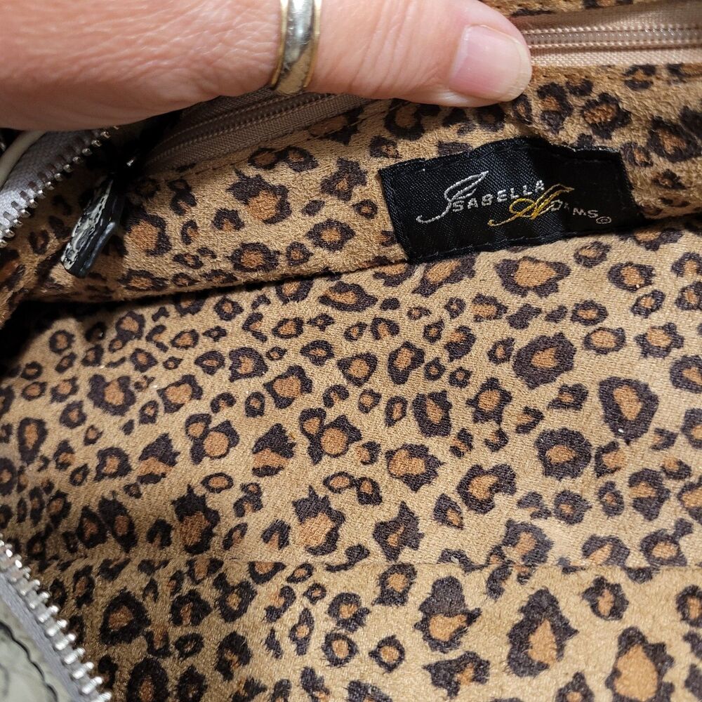 Isabella Adams Python Embossed Criss Cross Lacing… - image 7